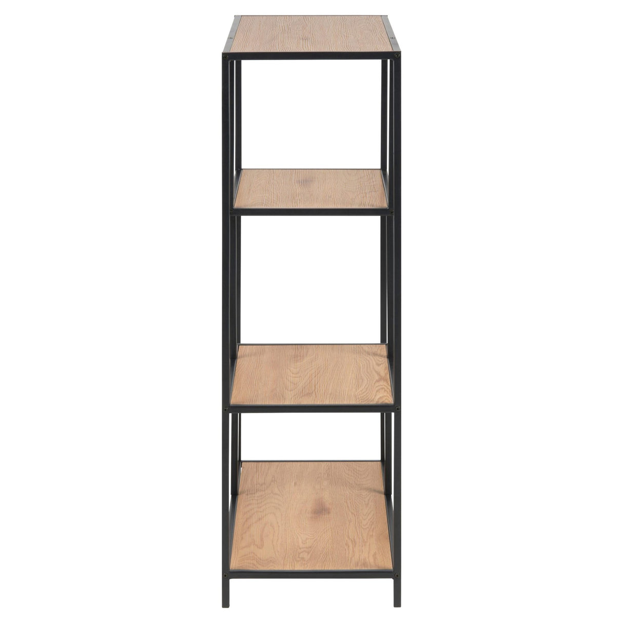 Seaford Bokhylla Asymmetrisk 114x77x35 cm Vild Ek