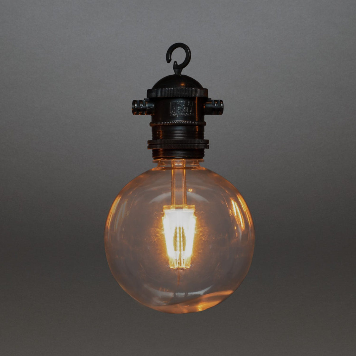 E27 10 Amber LED, Utbytbar Dimmer Klot Ljusslinga Ute
