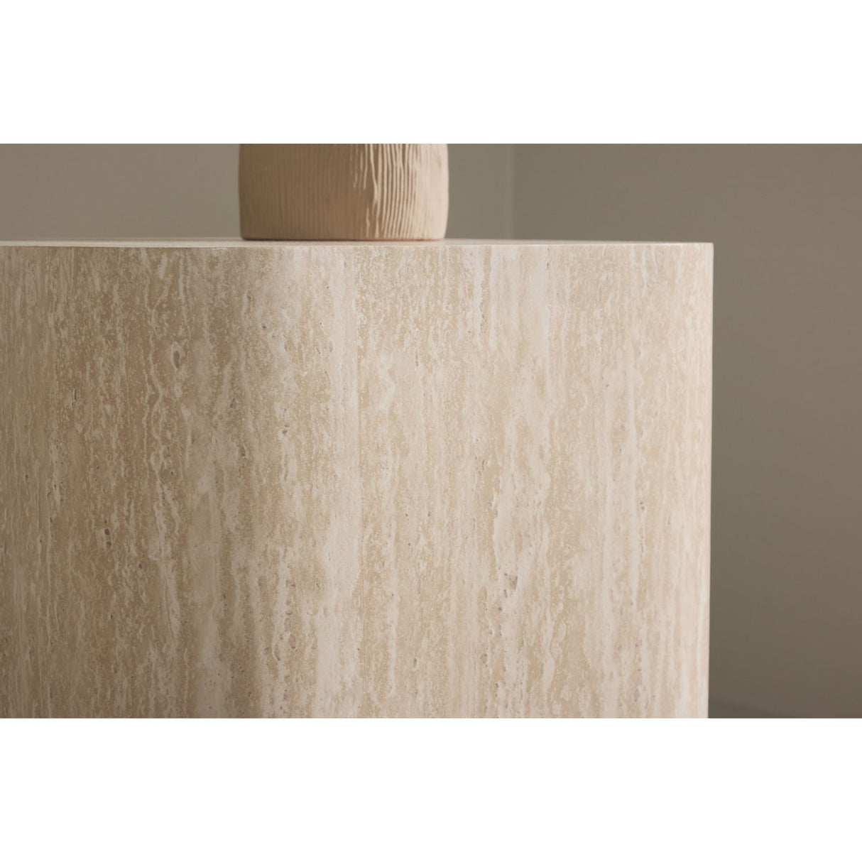 Klirou Sidobord Beige, 40 x 40