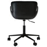 Gaia Kontorsstol Vintage Black