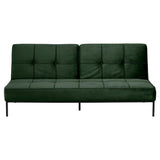 Perugia Bäddsoffa 87x198x95 cm Vic tyg Skogsgrön