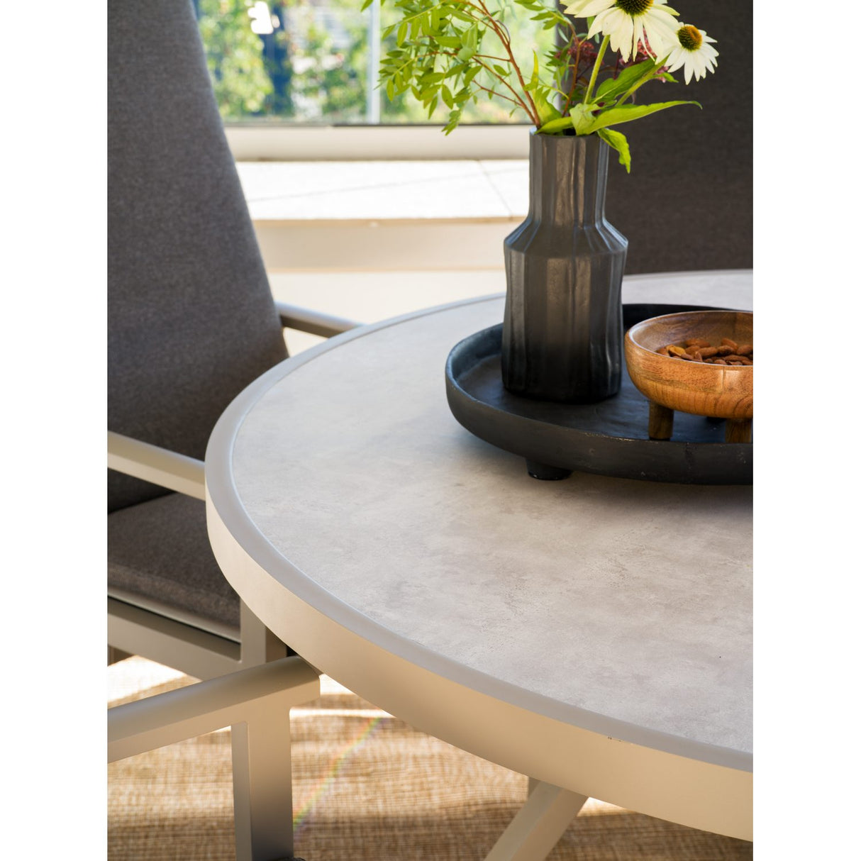 Samvaro Positionsstol Khaki/Soft Dawn