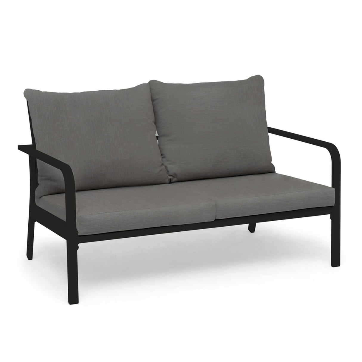 Hånger 2-sits soffa Svart/Gråbeige
