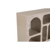 Liva 120 (120 x 74 x 37 cm) Konsol Travertinmarmor sandsten