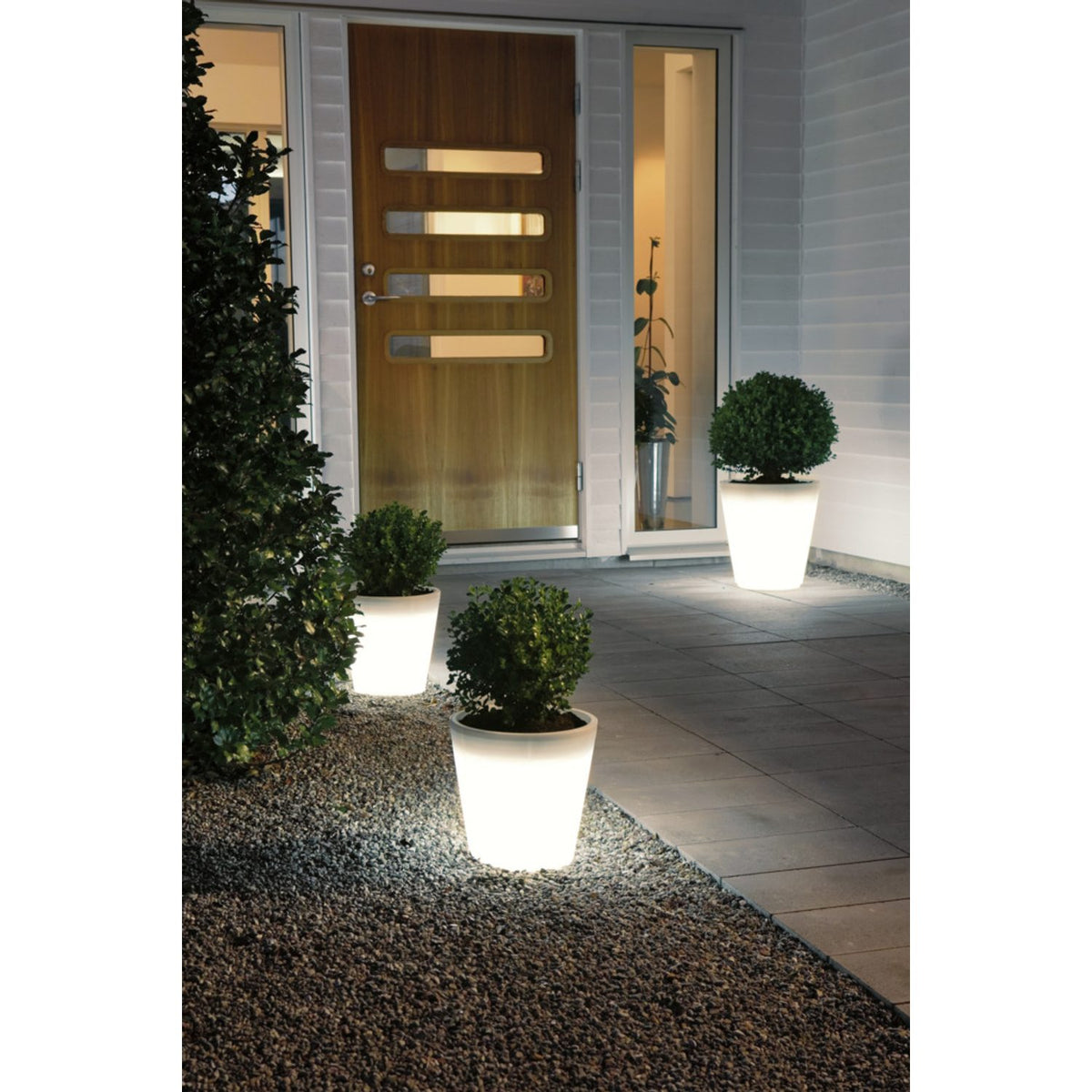 Assisi LED Blomkruka med Belysing Liten