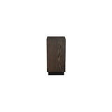 Napoli Piedestal Brunlackad Ek, 60 cm