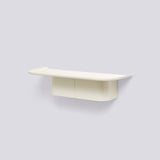 Korpus mellan, 4 krokar 60 × 25 × 14 cm Vägghylla Cream