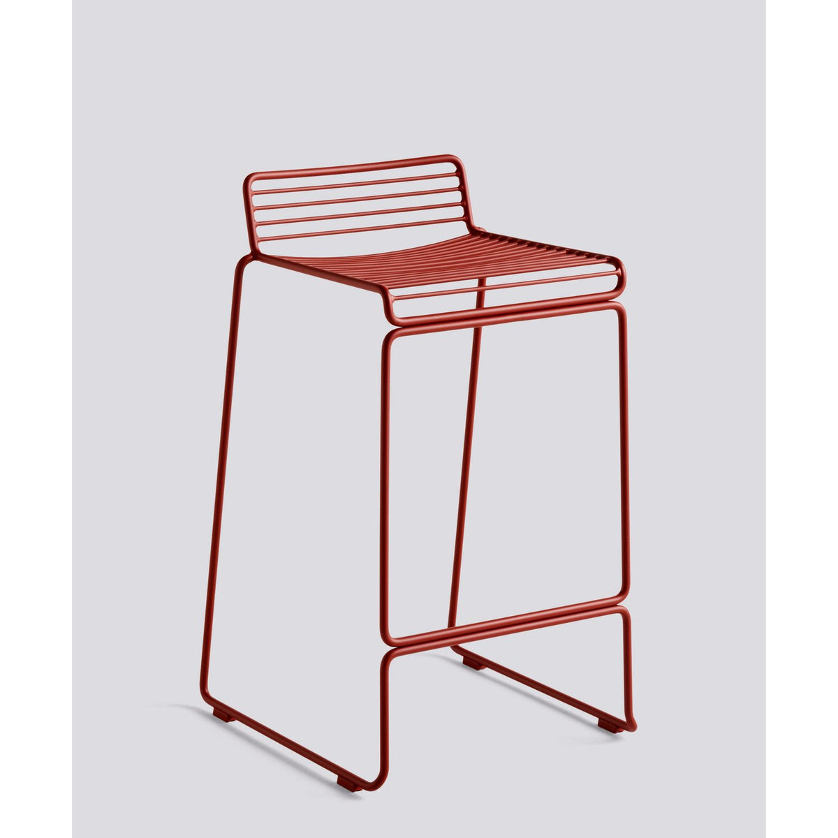 Hee 65 cm Barpall Rust – pulverlackerat stål