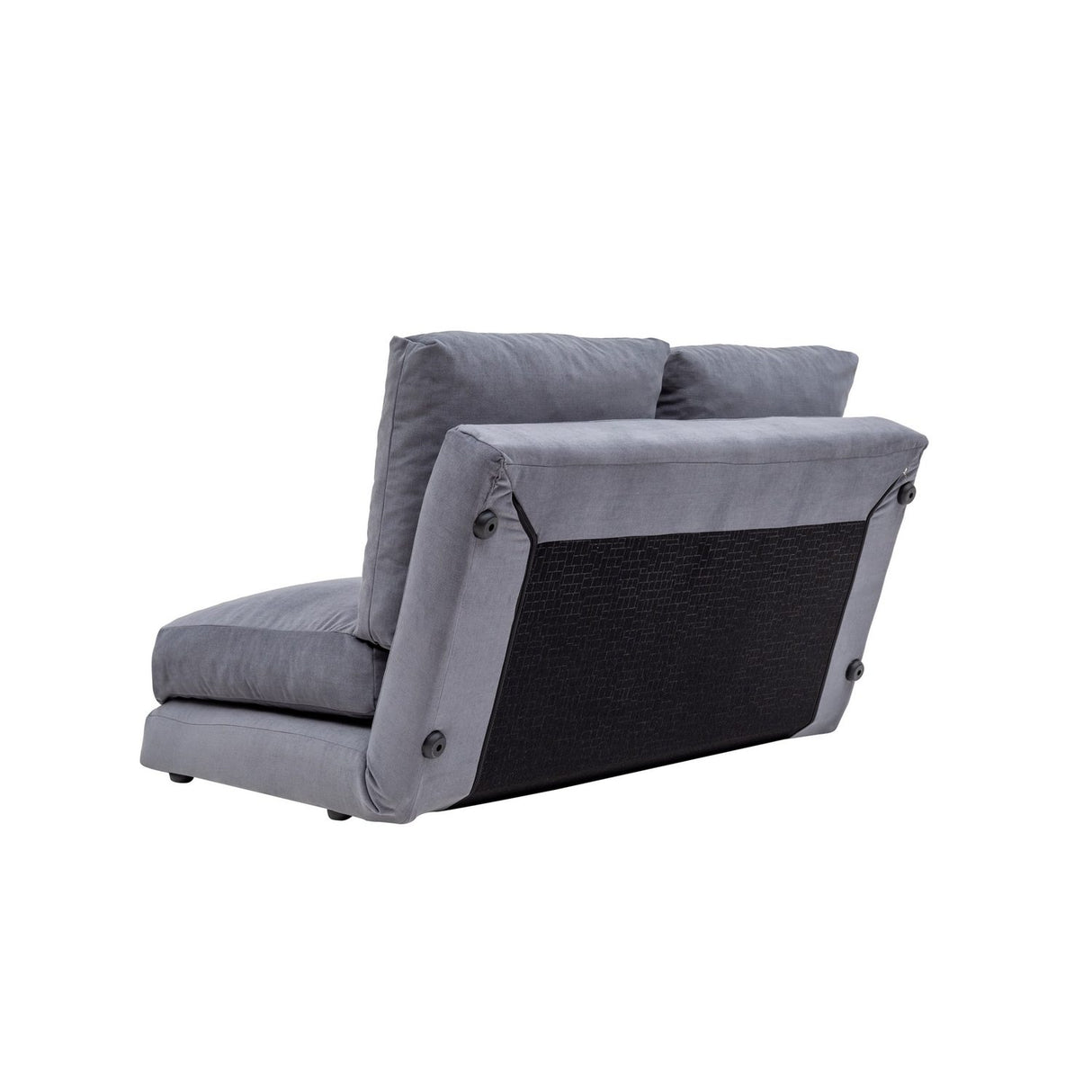 Malabo (32 x 127 x 120 cm) 2-sits bäddsoffa Grå