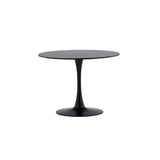 Glade Runt matbord Svart, MDF, ⌀100