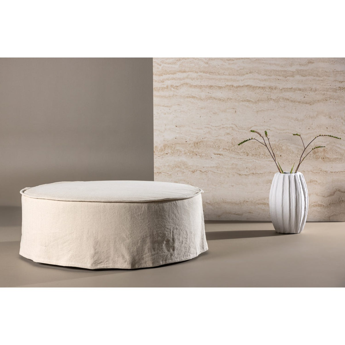 Vindö Pall Beige, ⌀101