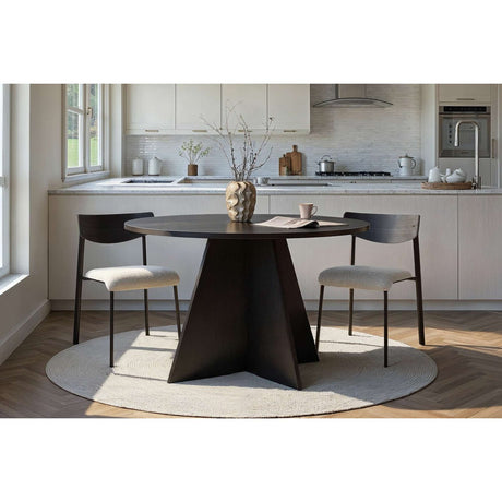 Chicago Matbord Wood Black