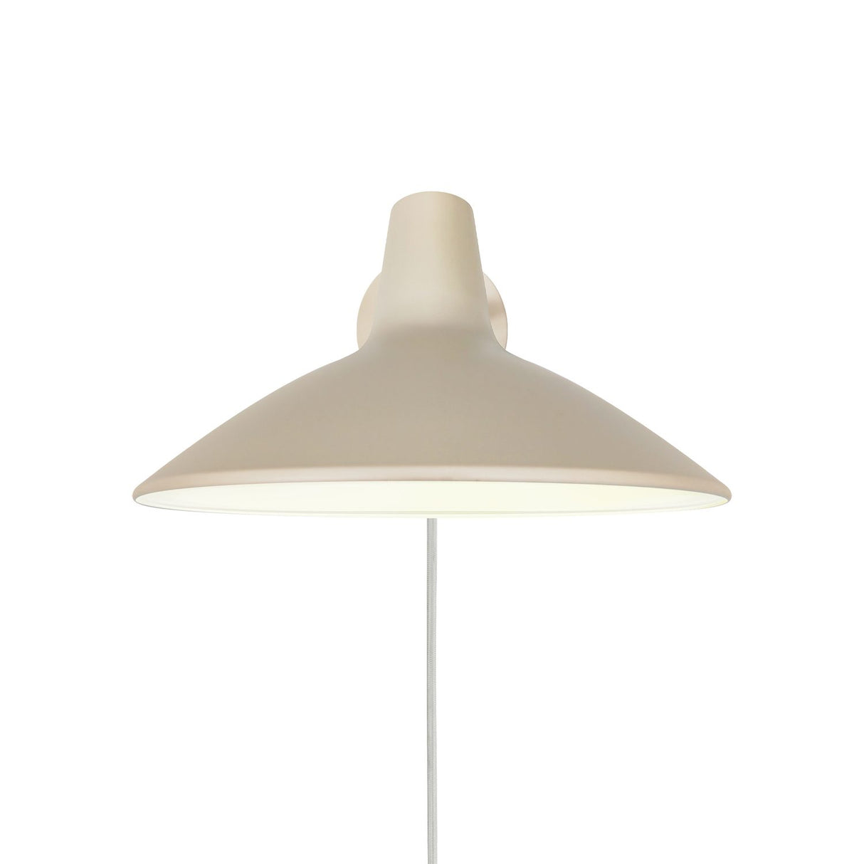Darci Kort Sand Vägglampa