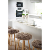 Gently Rund Sittplätt Beige
