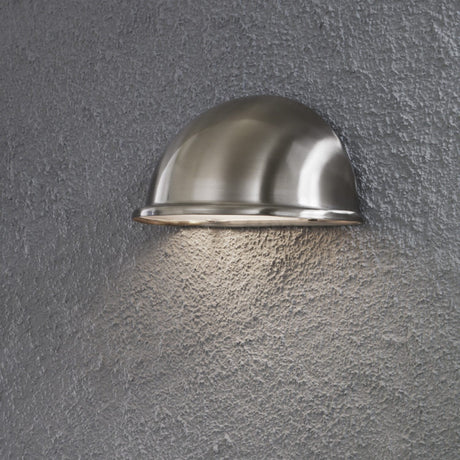 Torino E14 20 cm Vägglampa Ute Rostfri