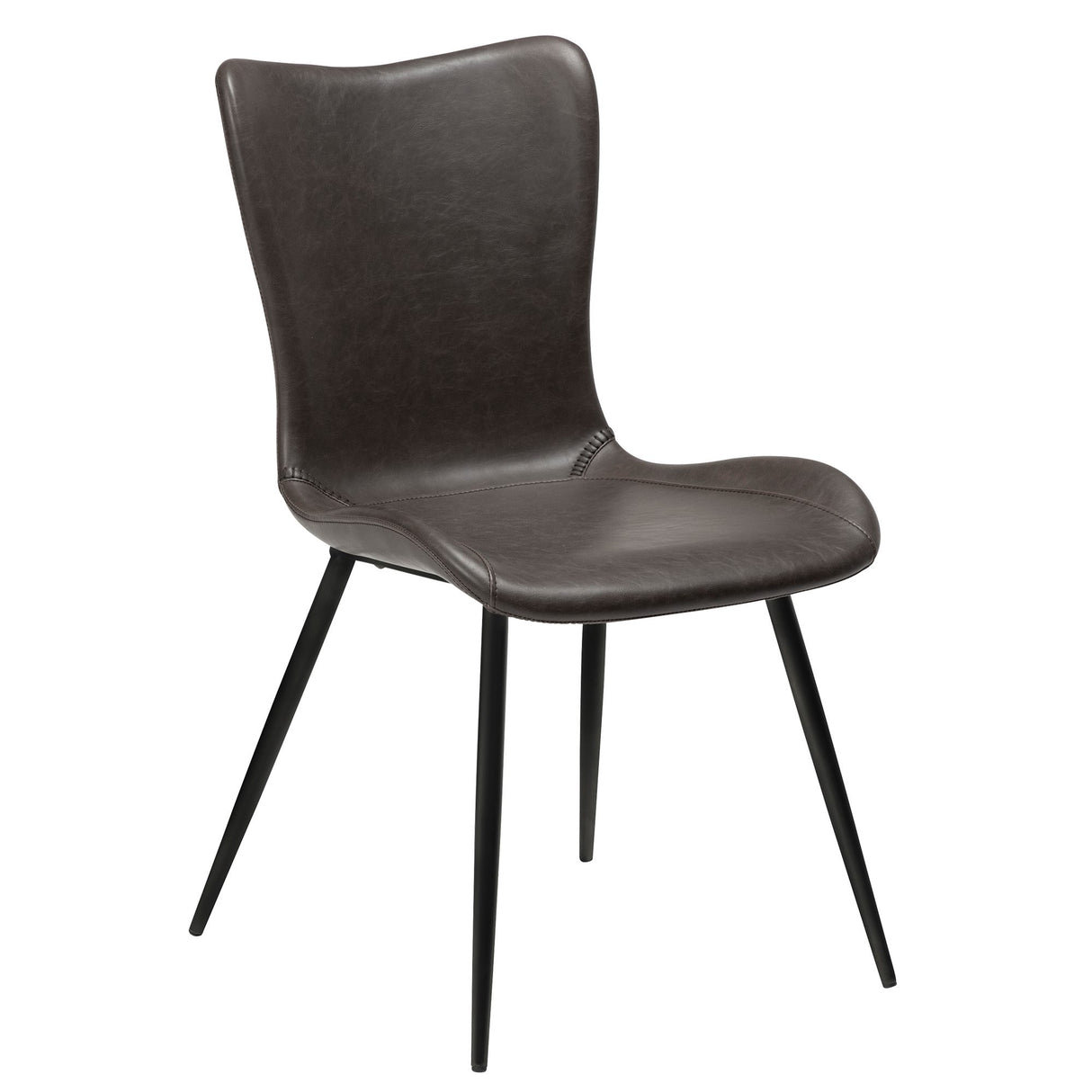 Medusa Stol Vintage Grey Art.Leather, Black