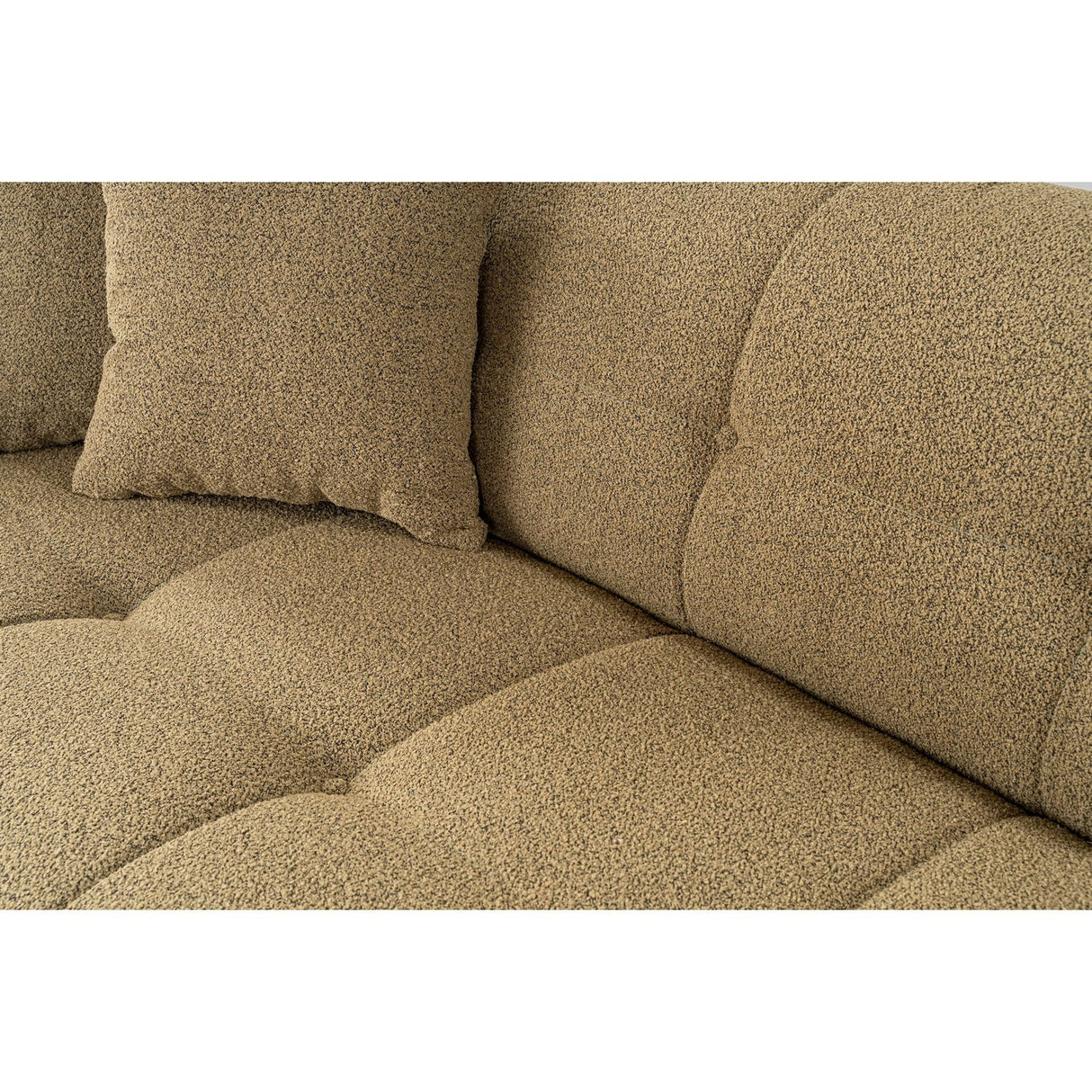 Bamako (235 x 100 x 72 cm) 3-sitssoffa Khaki