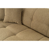 Bamako (235 x 100 x 72 cm) 3-sitssoffa Khaki