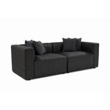 Nicosia XL 2 Seat (220 x 69 x 90 cm) 2-sitssoffa Antracit
