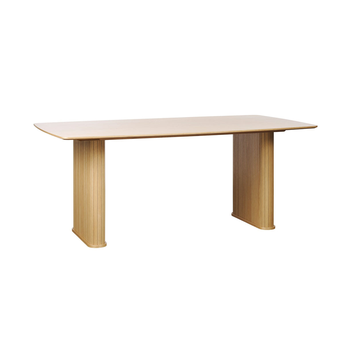 Accento 100x190 cm Oval Matbord Naturlig