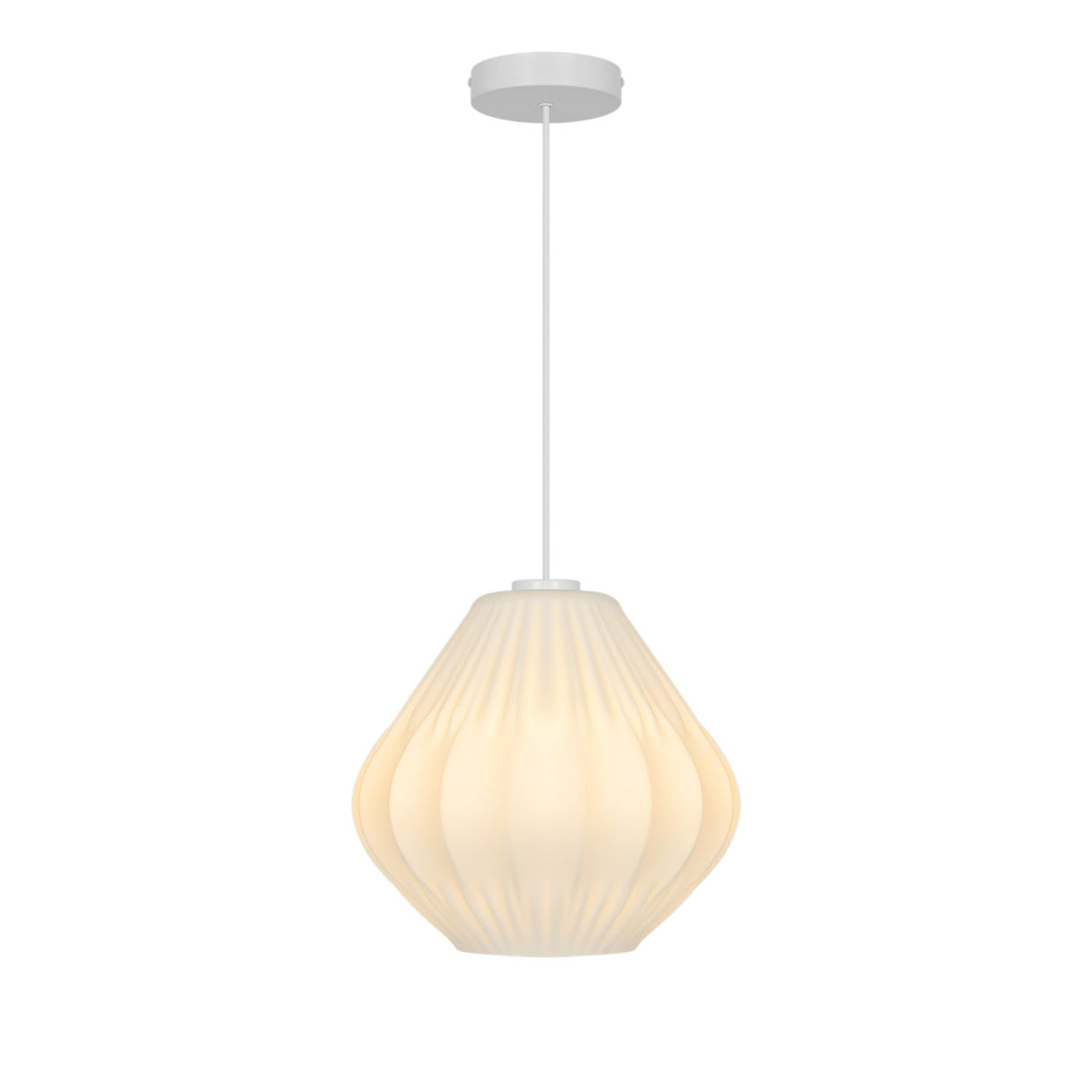 Maluca Opal vit Taklampa