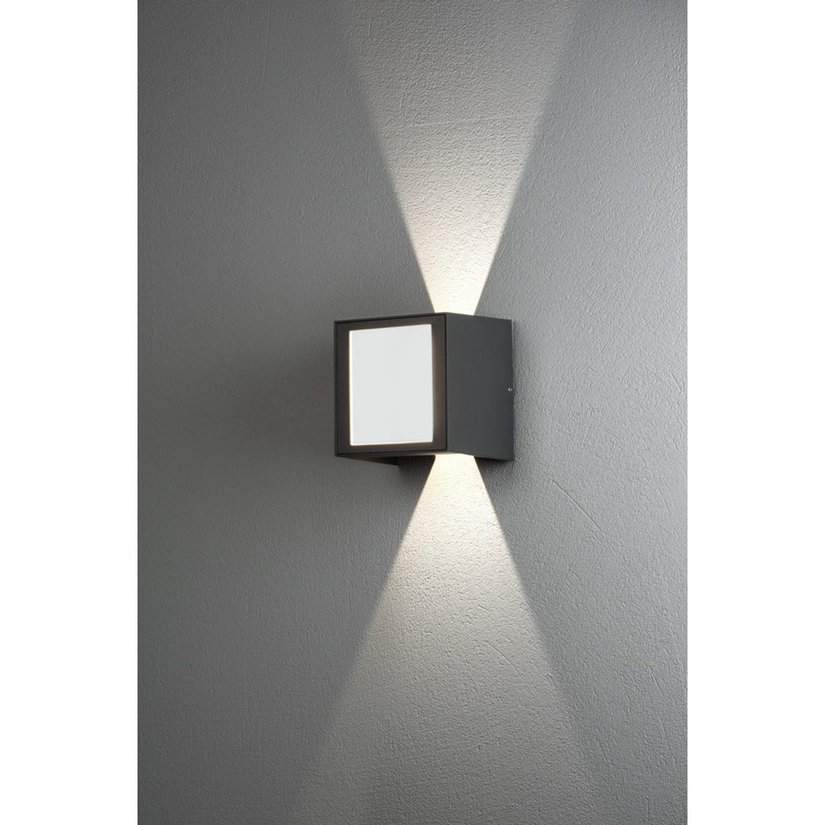 Cremona HP-LED 3x3W Mörkgrå 14 cm Vägglampa Ute