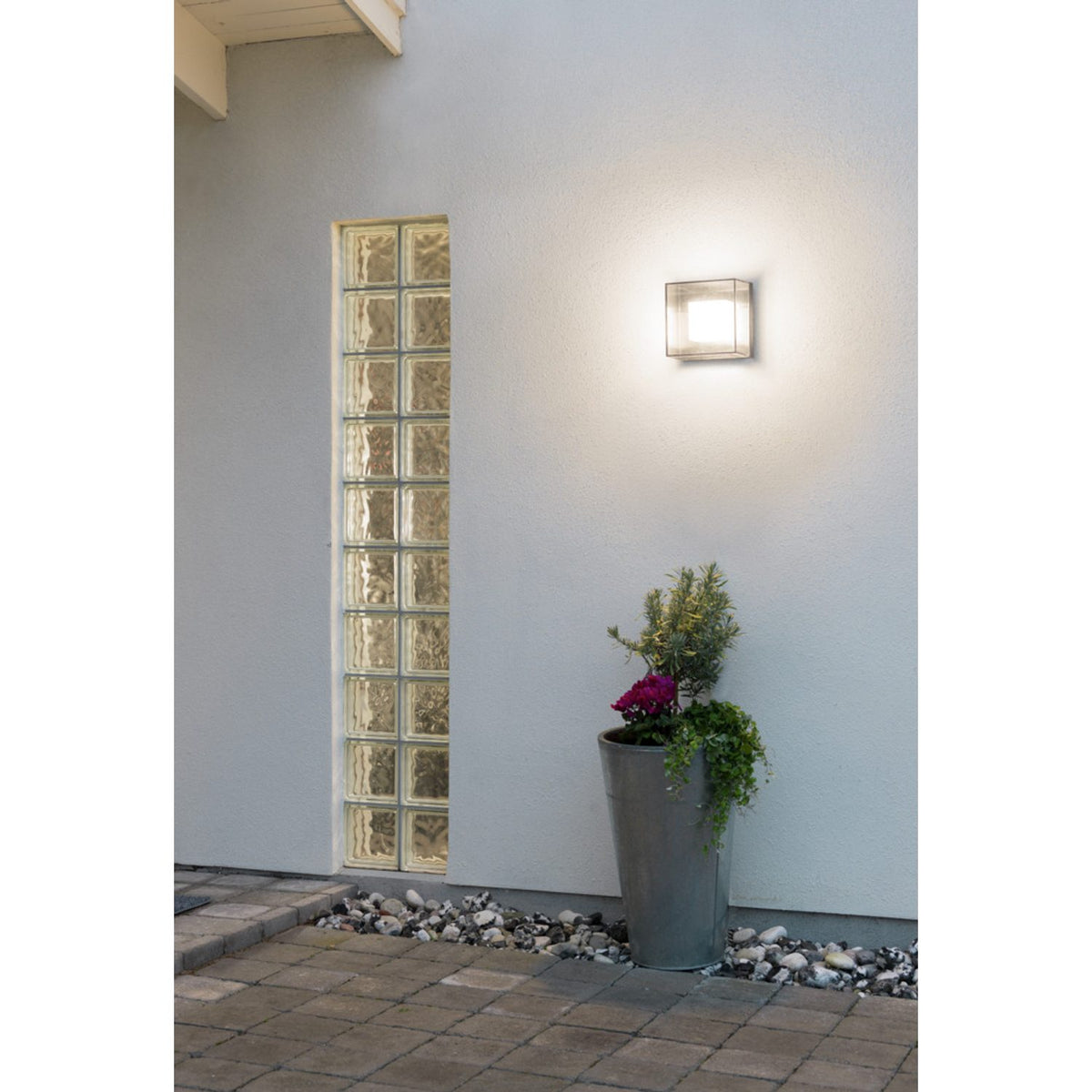Sanremo HP-LED 9x1W Vägglampa Ute