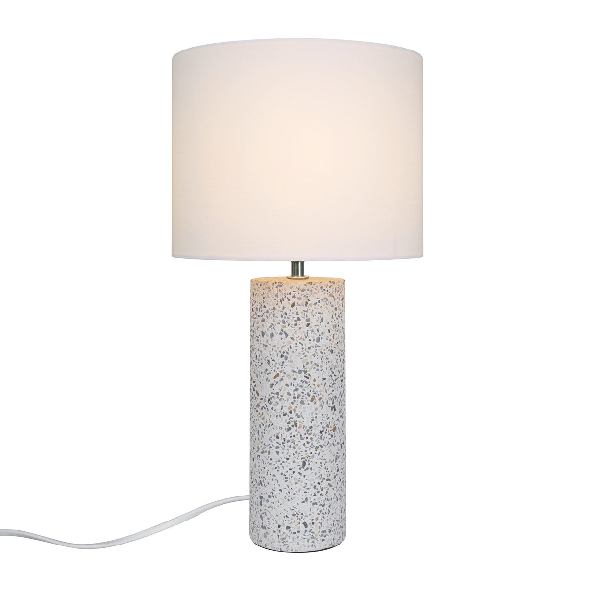 Antiga Vit Bordslampa