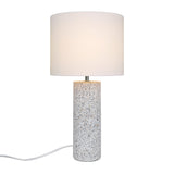 Antiga Vit Bordslampa