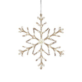 Snöflinga 60cm 60 varmvit LED Ljusdekoration Ute