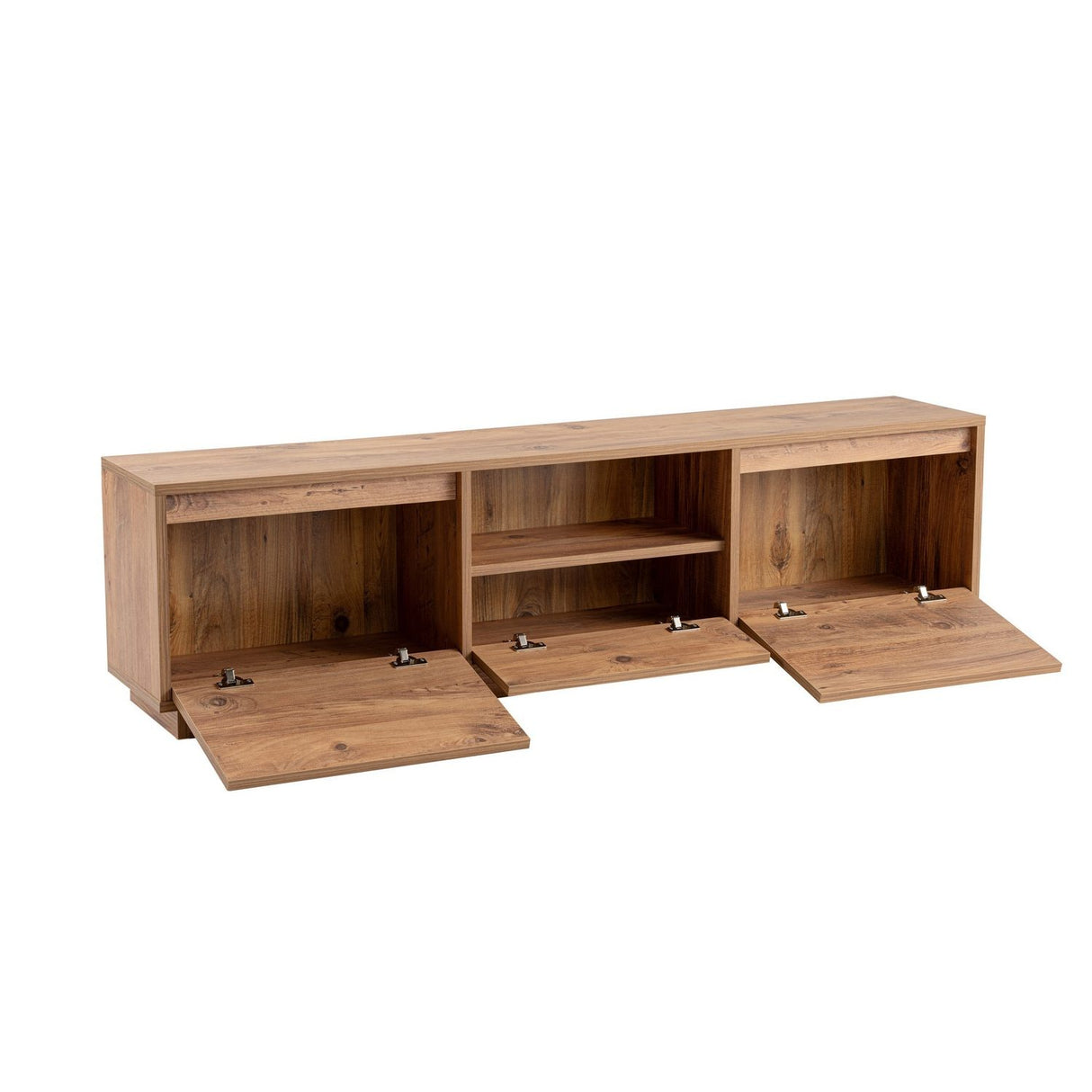Vanguard (160 x 42 x 30 cm) TV-bänk Atlantic Pine