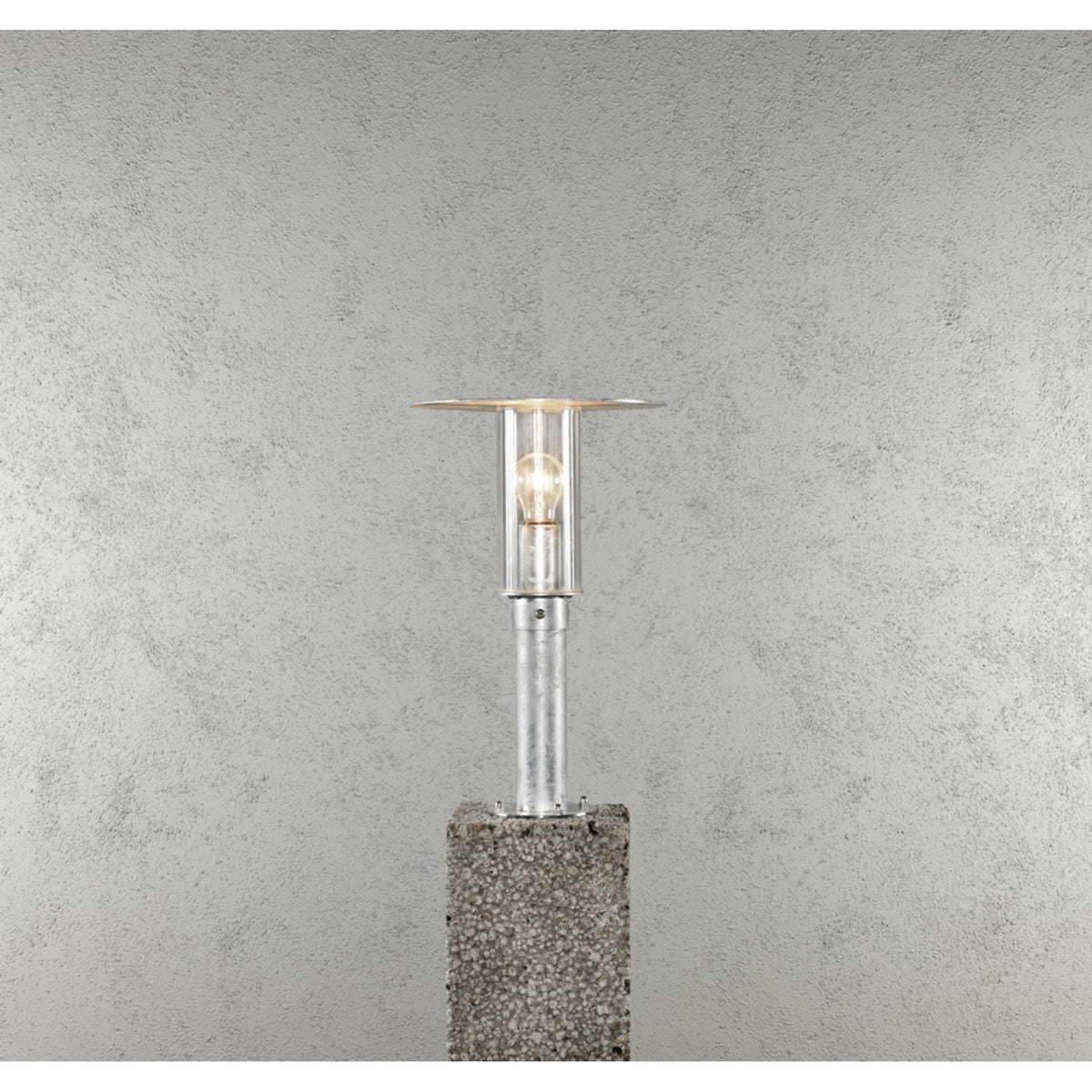 Mode 44cm Galvaniserad Grindlykta E27