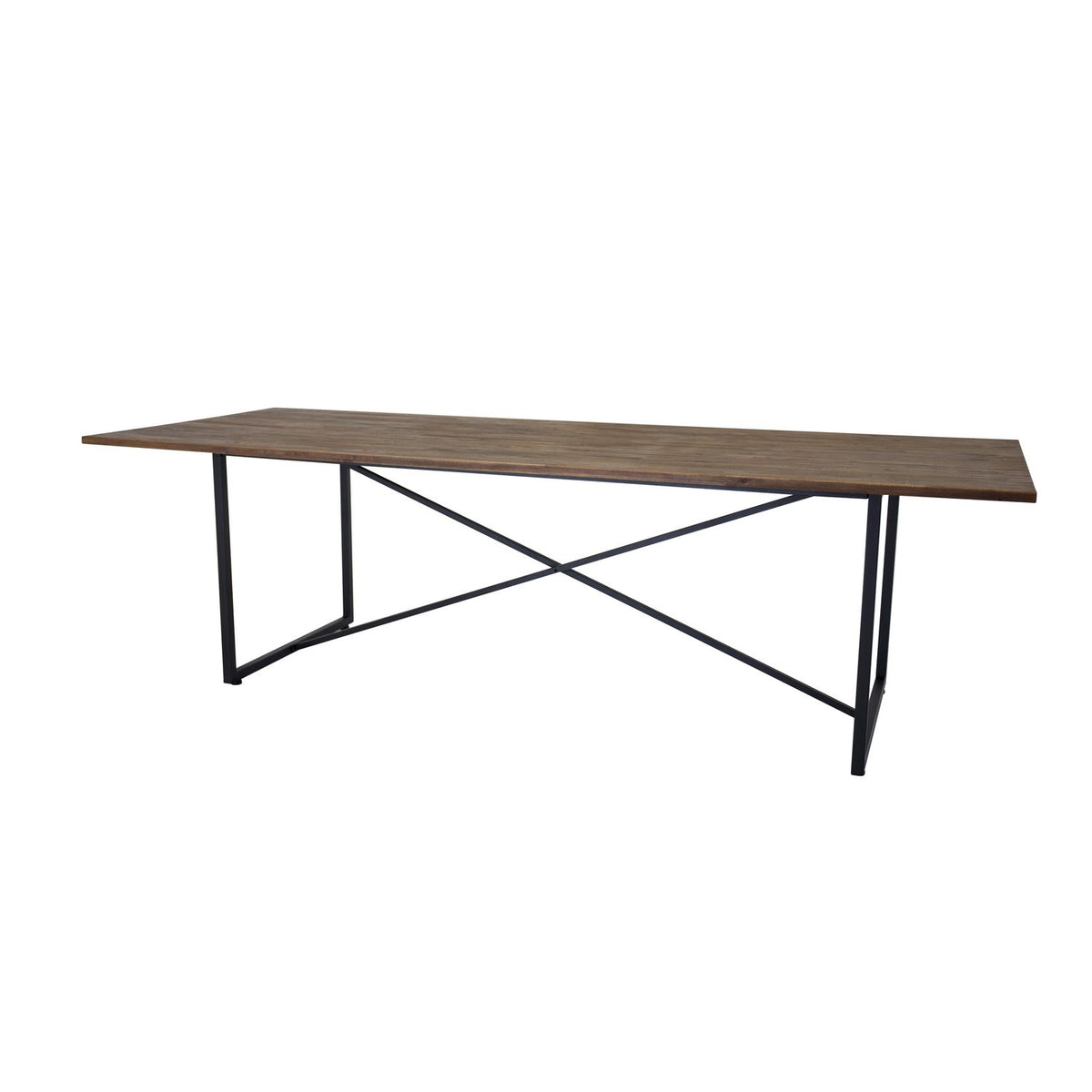 Padang Rektangulärt matbord Natur, 76 x 250 x 100