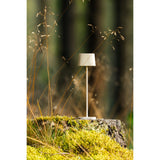 Capri mini bordslampa USB Bordslampa Ute/Inne Gräddvit