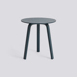 Bella Ø45 × H49 cm Soffbord Blue charcoal – ek med vattenbaserad lack
