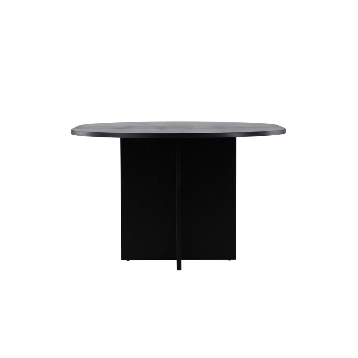 Strada Rektangulärt matbord Svart, MDF, ⌀120