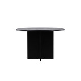 Strada Rektangulärt matbord Svart, MDF, ⌀120