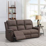 Staffan 2-Sits Reclinersoffa Brun