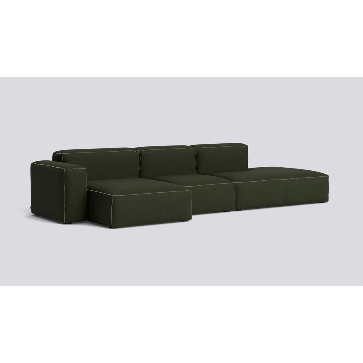 Mags Soft 3-sits, kombination 4 vänster Soffa Maglia Dark green, Fast