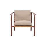 Motty Fåtölj Zin Red/Teddy Beige