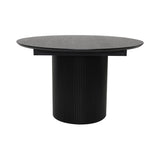 Scarlett Matbord Svartlackad Ask, 120 cm