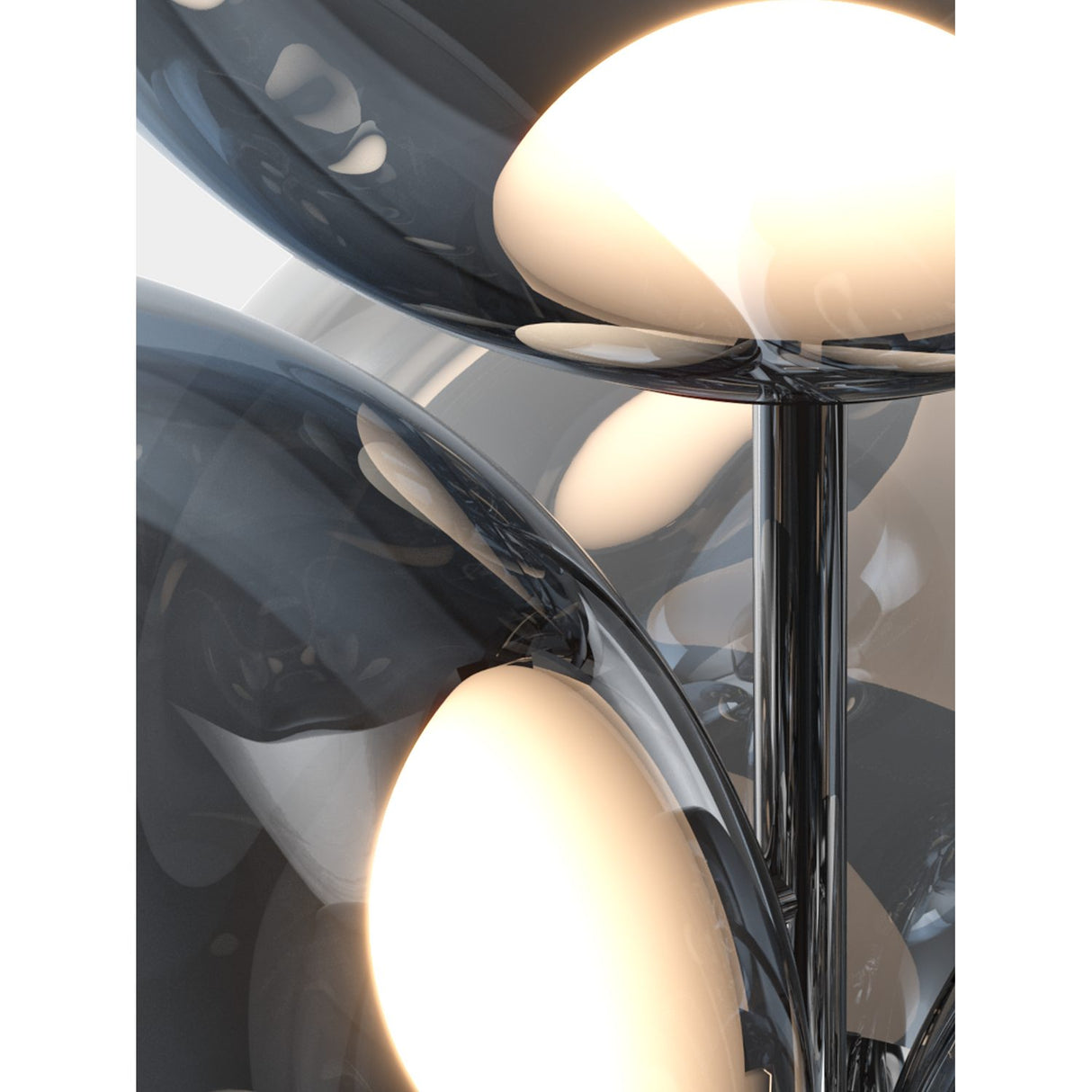 Melt Golvlampa Nickel