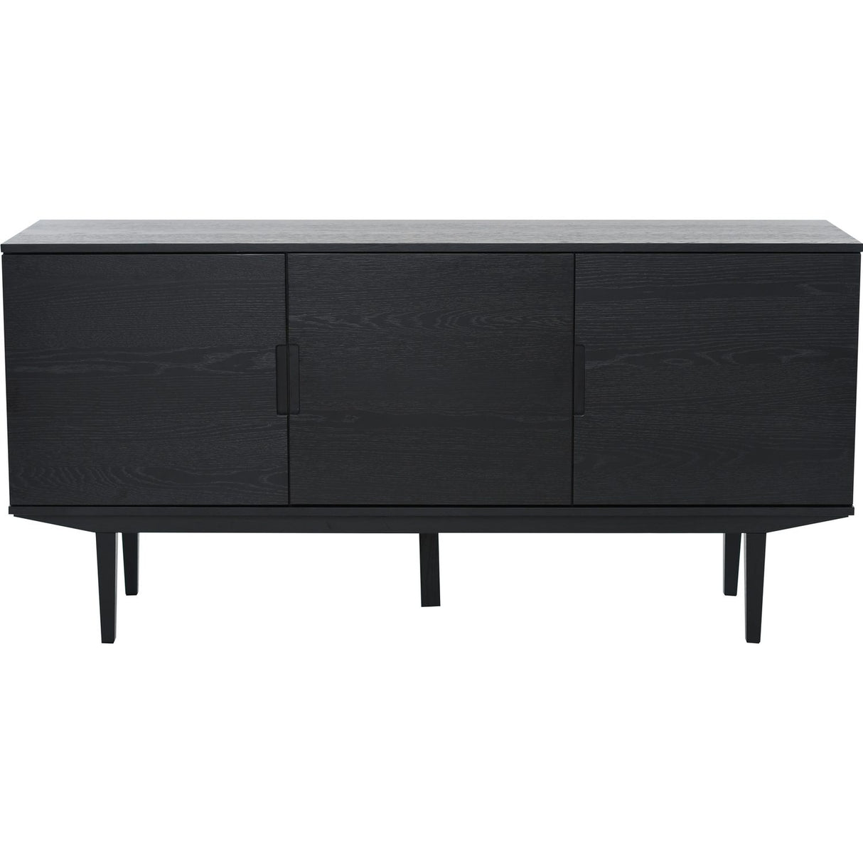 Sagene med 3 Dörrar Sideboard Svart