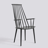 J110 Stol Black – bokfaner med vattenbaserad lack, Black – massiv bok med vattenbaserad lack