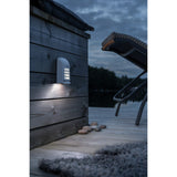 Prato B/O HP-LED Deck Vägglampa Ute Vit