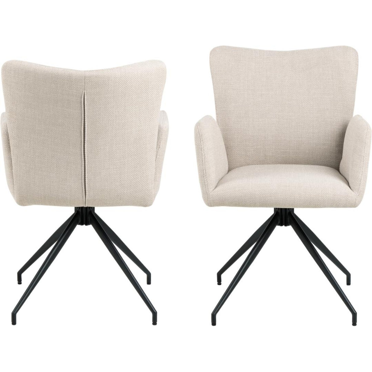 Millau Karmstol Beige