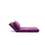 Taida (130 x 125 x 30 cm) 2-sits bäddsoffa Lila