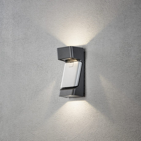 Ravenna HP-LED 3x4W Vägglampa Ute Antracit
