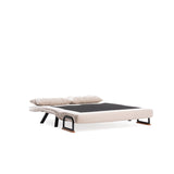 Apia 2-sits (25 x 134 x 121 cm) 2-sits bäddsoffa Mörk kräm