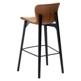 Paragon Barstol Vintage Light Brown Art.Leather, Black 75 cm